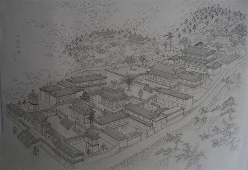 傳統寺廟規劃設計及寺院圖紙分析  第10張